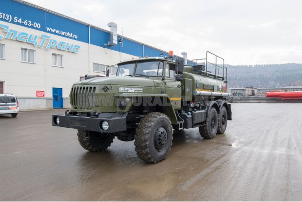 Автотопливозаправщик АТЗ-7,5Б УСТ 5453 Урал 5557-1151-60 доработка под ДОПОГ