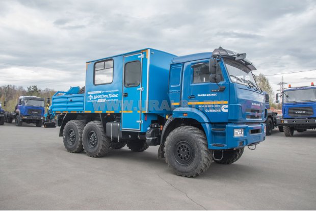 Автобус грузопассажирский ГПА УСТ 54535Р-51 (10+2) ИМ 25 Камаз 43118-76(RR) Cummins, сп. м