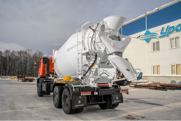 Автобетоносмеситель АБС 9АП на шасси Урал С35510-U401630
