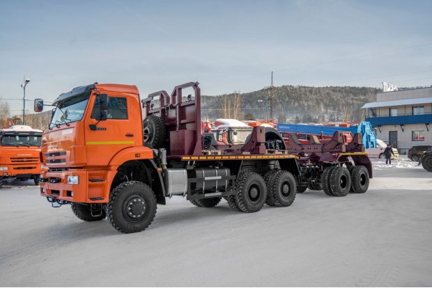 Роспуск трубовозный ПРТ 20-24Д  + ТПВ КАМАЗ 6522