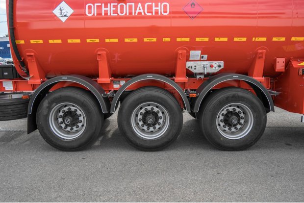 Оси полуприцепа