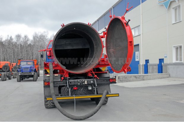 Автоцистерна вакуумная для нефтепродуктов АКН-10T-ОД КО УСТ 5453 Камаз 43118-50 термос, сп.м., доработка под ДОПОГ
