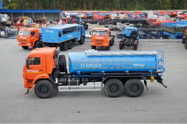 Автоцистерна для технической воды АЦВ-10