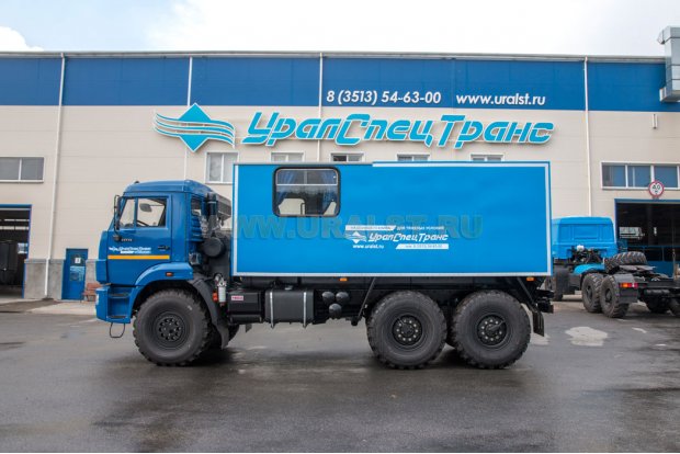ГПА 6+2 мест закрытый кузов Камаз 43118-46 УСТ-5453