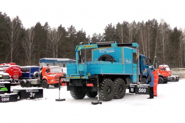 Камаз ГПА 5350-42 с КМУ ИМ-20