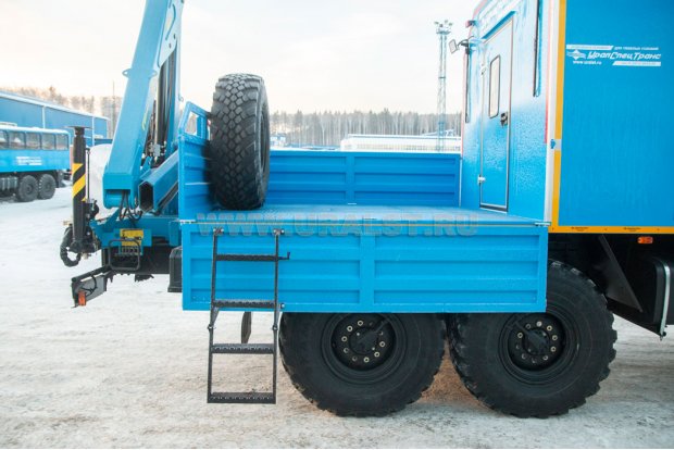 ПАРМ с КМУ ИМ-55 УСТ 5453 Камаз 43118-50 сп. м.