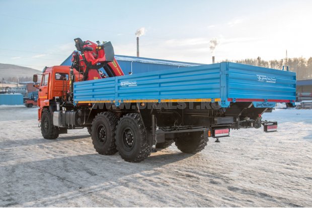 Бортовой с КМУ ИМ-320 УСТ 5453 Камаз 43118