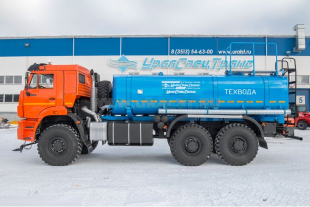 Автоцистерны для технической воды АЦВ-16 УСТ 5453 Камаз 65224-53