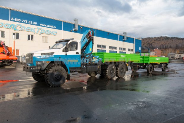 Автомобиль бортовой с КМУ ИМ-240 УСТ 5453 Урал NEXT 4320-72Е5Г38