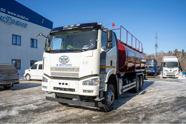  АЦПТ-18-3Н УСТ 5453 FAW 3250 (6х4) КБ 4800, насос, нерж/ЛКП