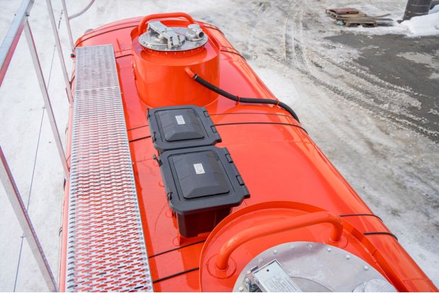 Площадка обслуживания цистерны