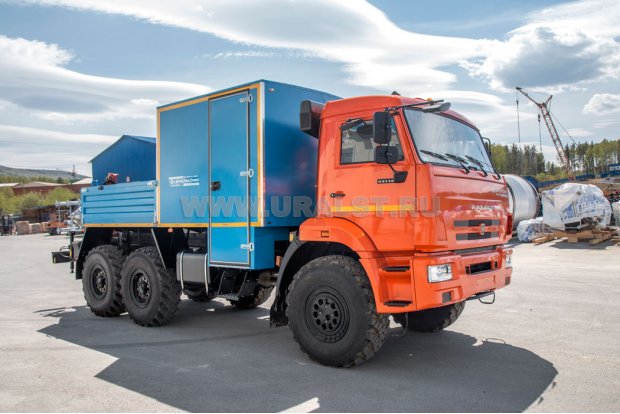 ГПА 6+2 откр. с КМУ ИМ-15 УСТ 5453 Камаз 43118