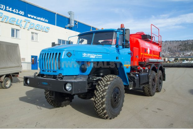 Автотопливозаправщик АТЗ-9Б УСТ 5453 Урал 5557-1151-60 доработка под ДОПОГ