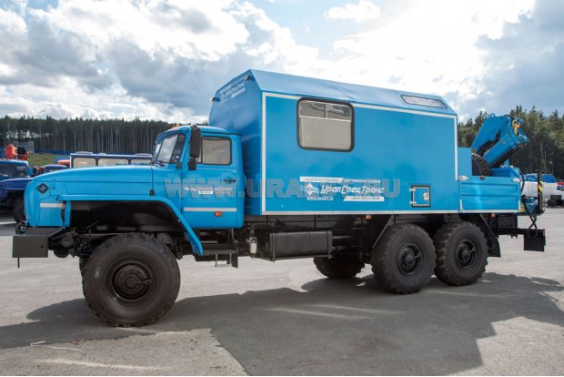Урал МРМ УСТ-5453 4320-70М с краном манипулятором ИМ-95