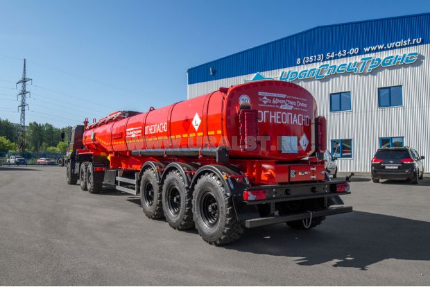 Полуприцеп цистерна ППЦ 30-31 УСТ 9465 рамная