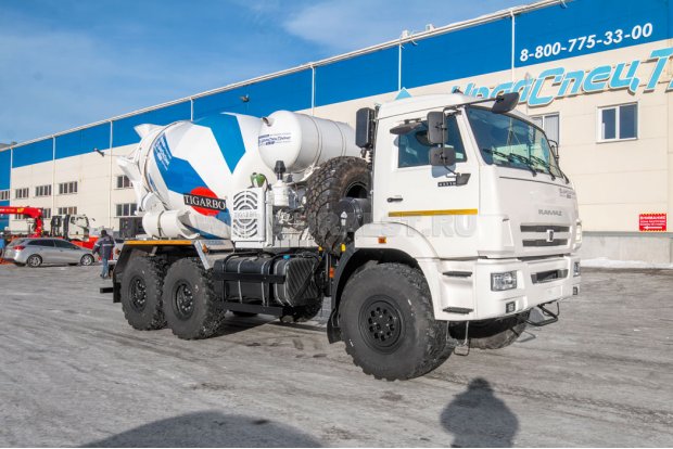Автобетоносмеситель АБС 5АП УСТ 5453 Камаз 43118-50