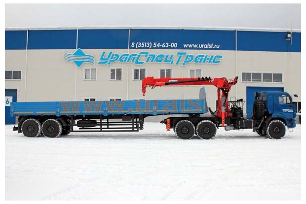 БКМ с КМУ KS-2056H УСТ 5453 Камаз 43118
