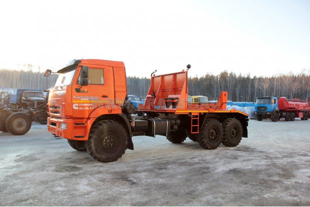 Трубоплетевоз Камаз 43118-RF УСТ-5453