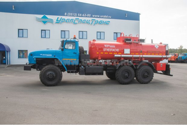 Автотопливозаправщик АТЗ-12Б УСТ 5453 Урал 4320-1951-60 доработка под ДОПОГ