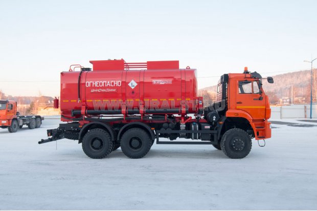 Автотопливозаправщик АТЗ-20 УСТ 54533Z Камаз 6522-53 доработка под ДОПОГ