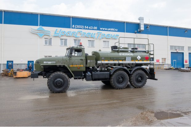 Автотопливозаправщик АТЗ-7,5Б УСТ 5453 Урал 5557-1151-60 доработка под ДОПОГ 