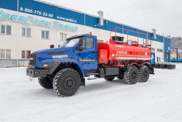 Автотопливозаправщик АТЗ-11-2Б УСТ 5453 Урал NEXT 4320-6951-72 доработка под ДОПОГ, УВЭОС