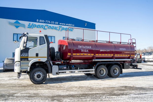  АЦПТ-18-3Н УСТ 5453 FAW 3250 (6х4) КБ 4800, насос, нерж/ЛКП