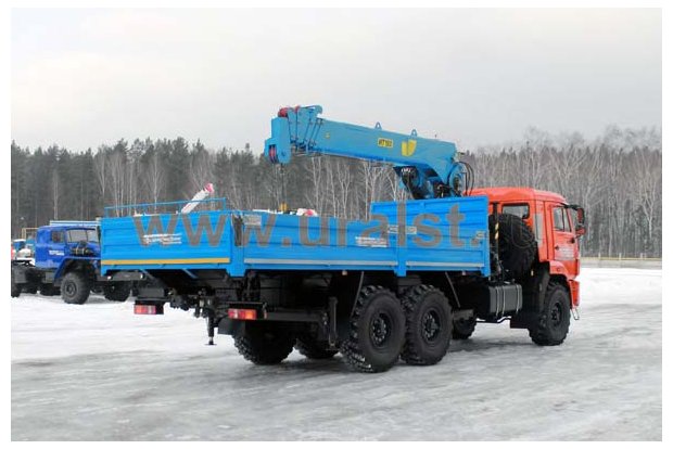 Бортовой Камаз 43118-24 с КМУ ИТ-180