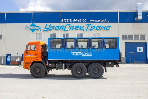 Автобус вахтовый 22+2 УСТ 5453 Камаз 5350-66(D5)