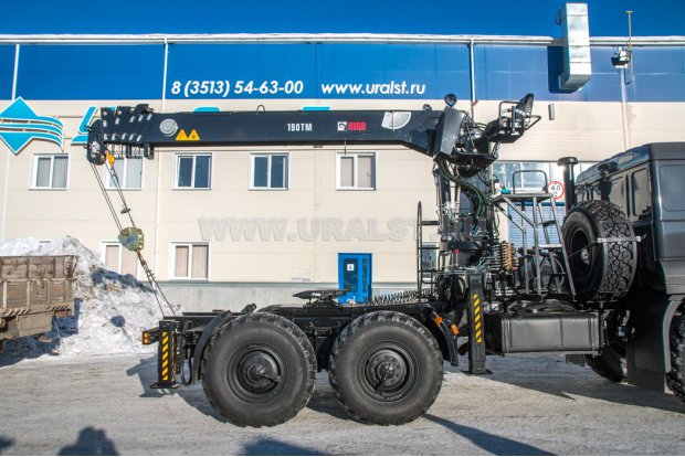 Крано-манипуляторная установка КМУ HIAB 190TM (тросовый)