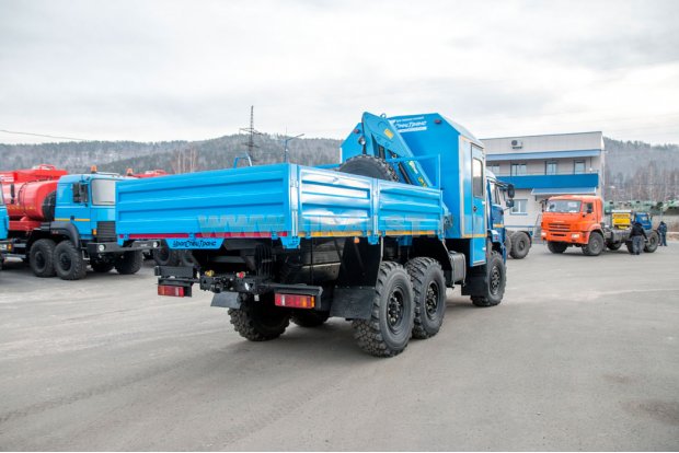 ГПА с КМУ ИМ-55 УСТ 5453 Камаз 43118