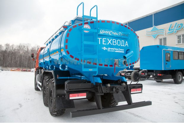 Автоцистерна для технической воды АЦВ-11Т УСТ 5453 Камаз 43118-50 сп.м.