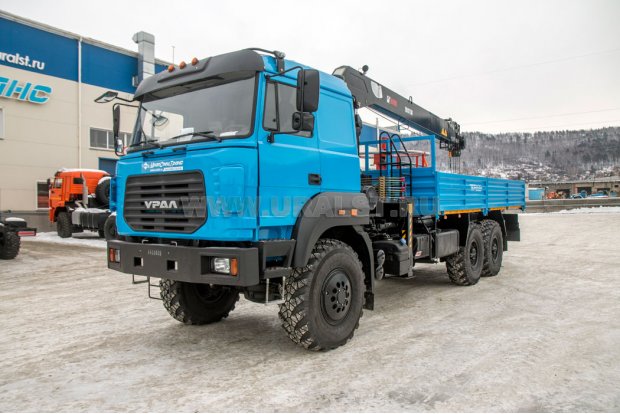 Бортовой Урал 4320-82Е5 с КМУ HIAB 190TM
