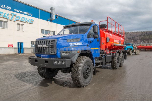Автотопливозаправщик АТЗ-12-3Б УСТ 5453 Урал NEXT 4320-6951-72 доработка под ДОПОГ