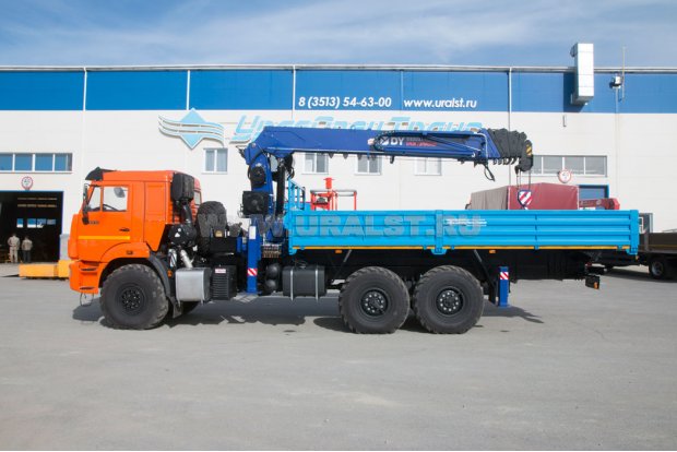 БКМ с Dongyang 2037 УСТ 5453 Камаз 43118