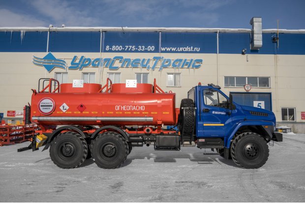 Автотопливозаправщик АТЗ (насос, счетчик, пистолет) АТЗ-12-2Б Урал NEXT 4320-72 ДОПОГ