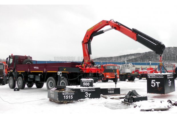 Бортовой автомобиль IVECO-AMT 733950 с КМУ Palfinger PK-32080 УСТ-5453