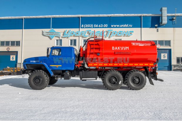 Машина вакуумная МВ-10Т КО УСТ 545332 Урал 4320-1912-60 сп.м