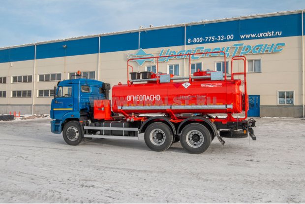 Автотопливозаправщик АТЗ-11-2Б УСТ 5453 Камаз 65115-48 доработка под ДОПОГ