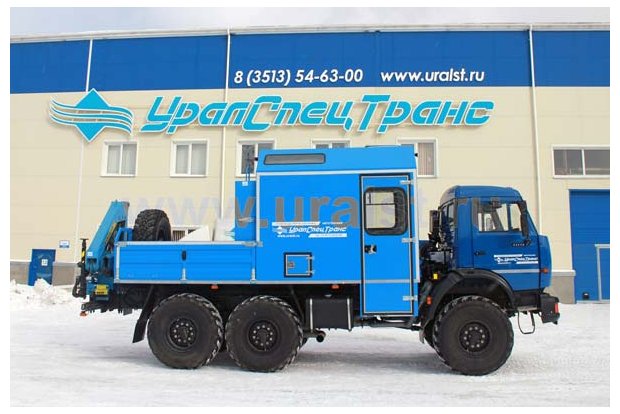 АРОК с КМУ ИМ-77 УСТ Камаз 5350-66(D5)