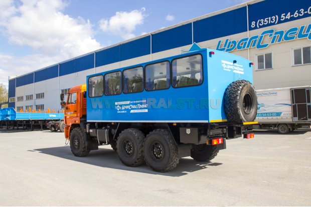 Вахтовый автобус Камаз 5350-42 22 места УСТ-5453