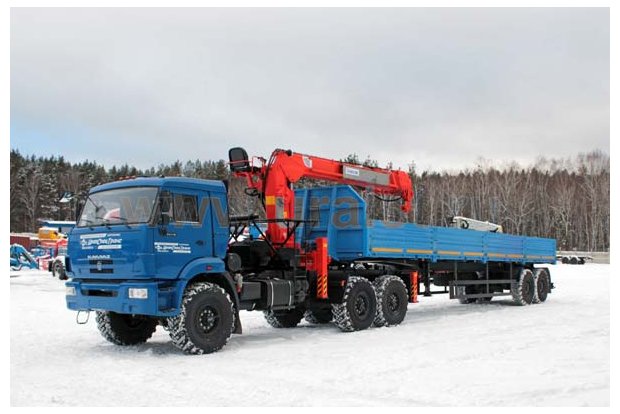 Бурильно-крановая машина Камаз 43118-46 с Kanglim KS-2056