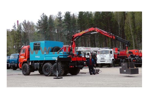 ГПА с краном-манипулятором Palfinger PK-8500A