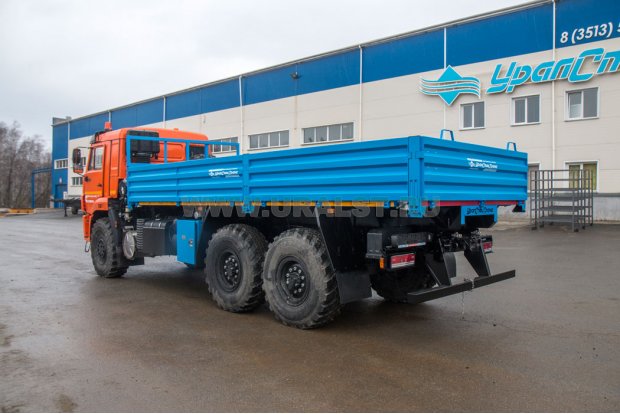 Бортовой контейнеровоз УСТ 54531J Камаз 43118-76(RR) (Cummins)