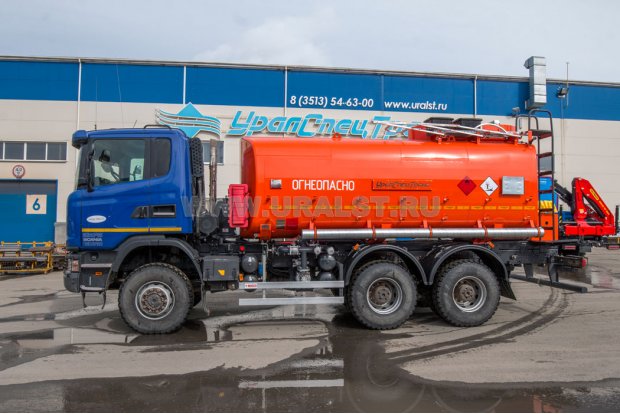 Автотопливозаправщик АТЗ-20 SCANIA (навесное оборудование)