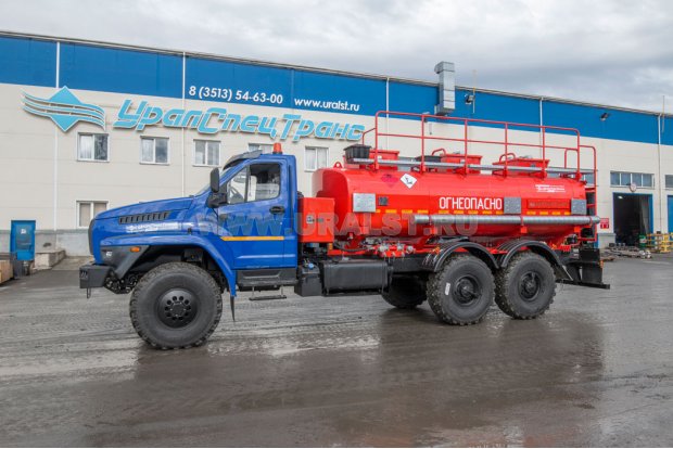 Автотопливозаправщик АТЗ-12-3Б УСТ 5453 Урал NEXT 4320-6951-72 доработка под ДОПОГ