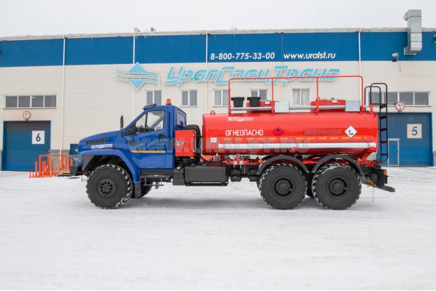 Автотопливозаправщик АТЗ-11-2Б УСТ 5453 Урал NEXT 4320-6951-72 доработка под ДОПОГ, УВЭОС