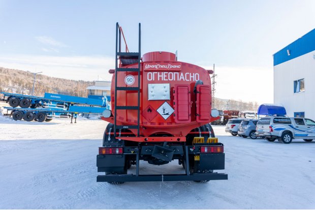 Автотопливозаправщик АТЗ-11-2Б УСТ 5453 Урал 4320-1951-60 доработка под ДОПОГ