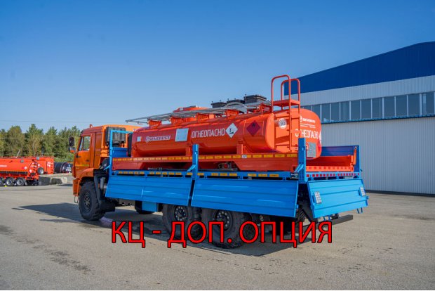 Бортовой автомобиль с контейнер-цистерной (ДОП. ОПЦИЯ)