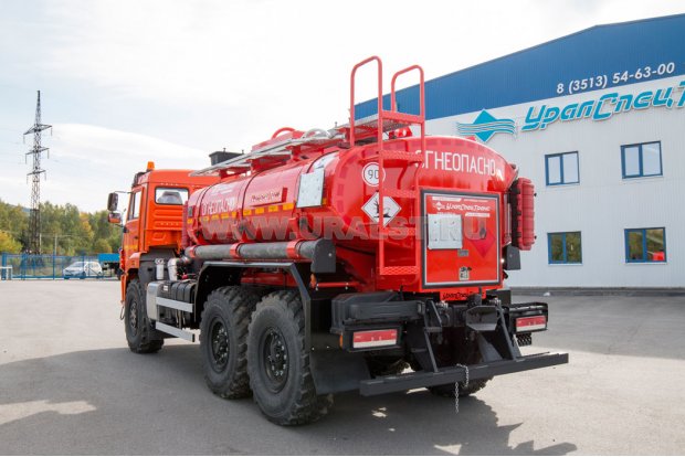 Автотопливозаправщик АТЗ-8 УСТ 5453 Камаз 43118-50 доработка под ДОПОГ
